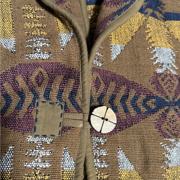 Vintage Aztec Patterned Jacket flashback brand - Picture 9 of 10